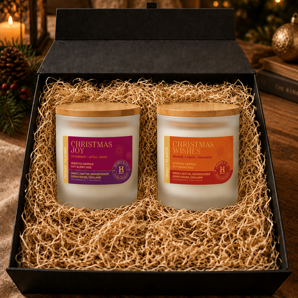 A Little Christmas Treat - Christmas Candle Duo