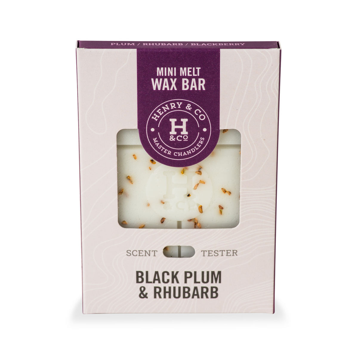 BLACK PLUM & RHUBARB MINI WAX MELT BAR