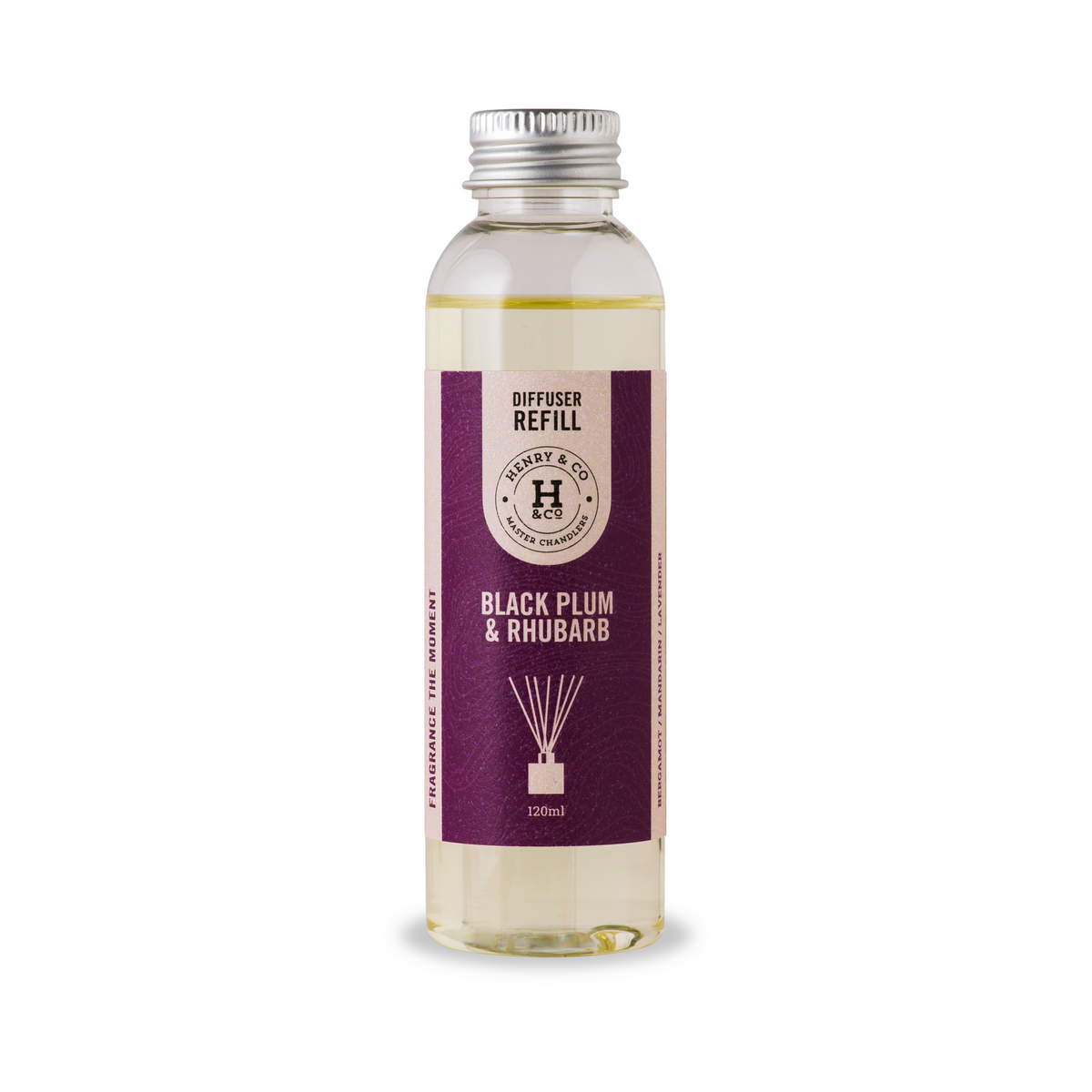 BLACK PLUM & RHUBARB REED DIFFUSER REFILL