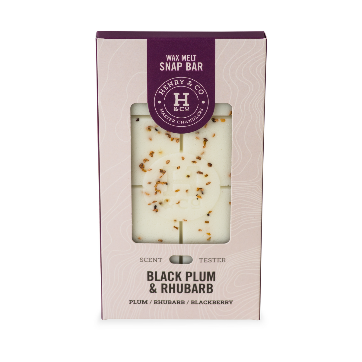 BLACK PLUM & RHUBARB LARGE SNAP BAR