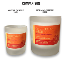CHRISTMAS WISHES VOTIVE CANDLE