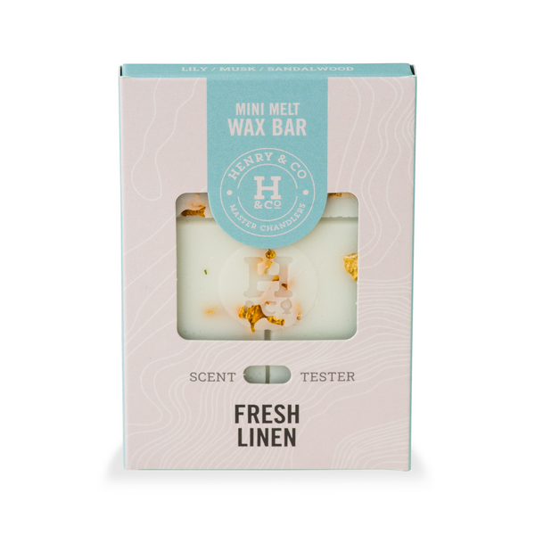 FRESH LINEN MINI WAX MELT BAR