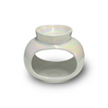OVAL LUSTRE WAX MELT BURNER