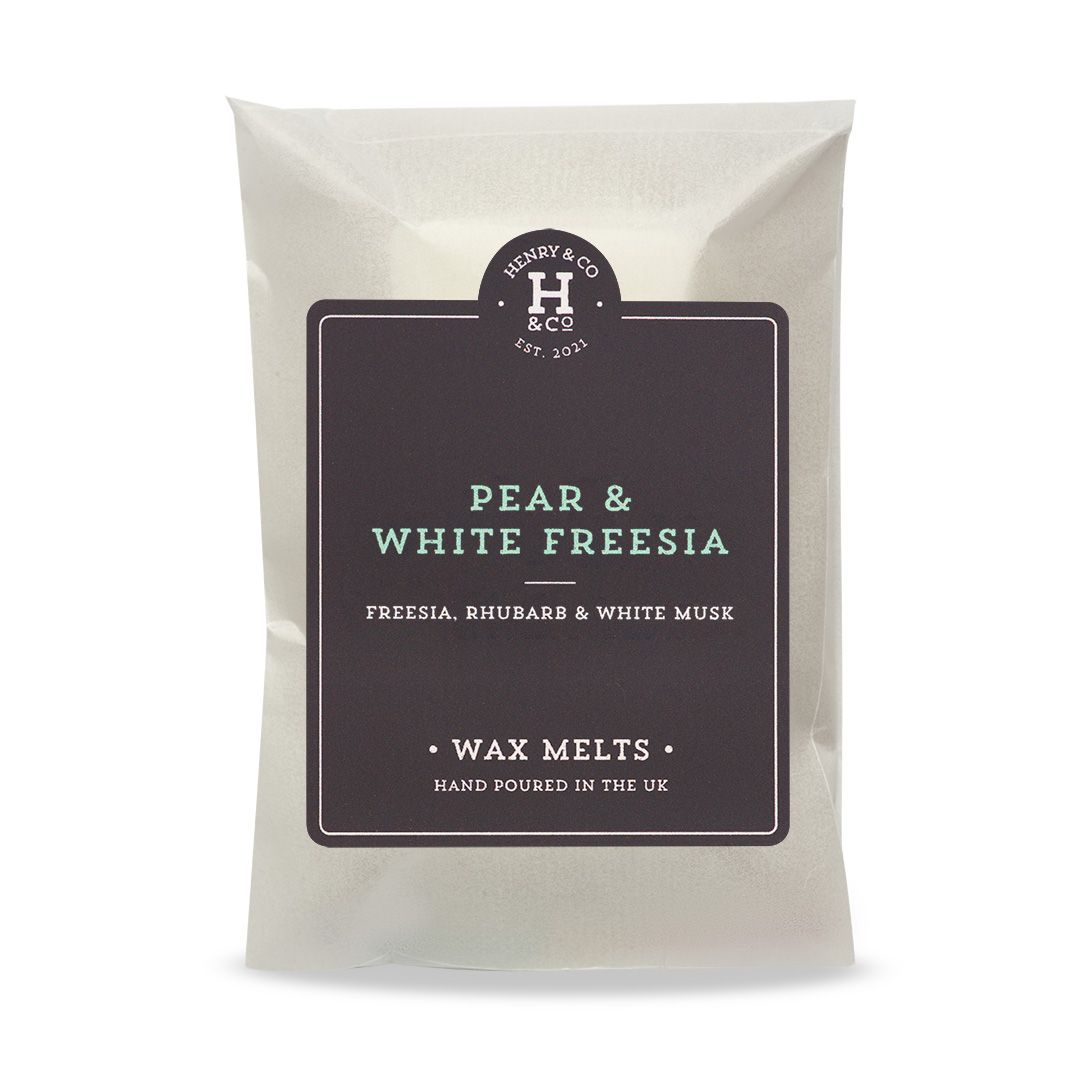 Pear & white Freesia Wax Melts 2 Pack