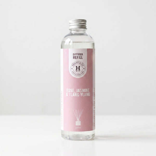 ROSE, JASMINE & YLANG YLANG LARGE REED DIFFUSER REFILL