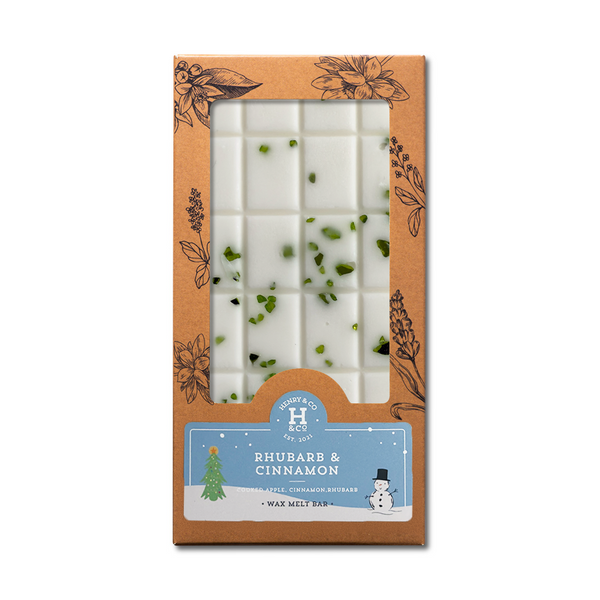 RHUBARB & CINNAMON ARTISAN WAX MELT BAR