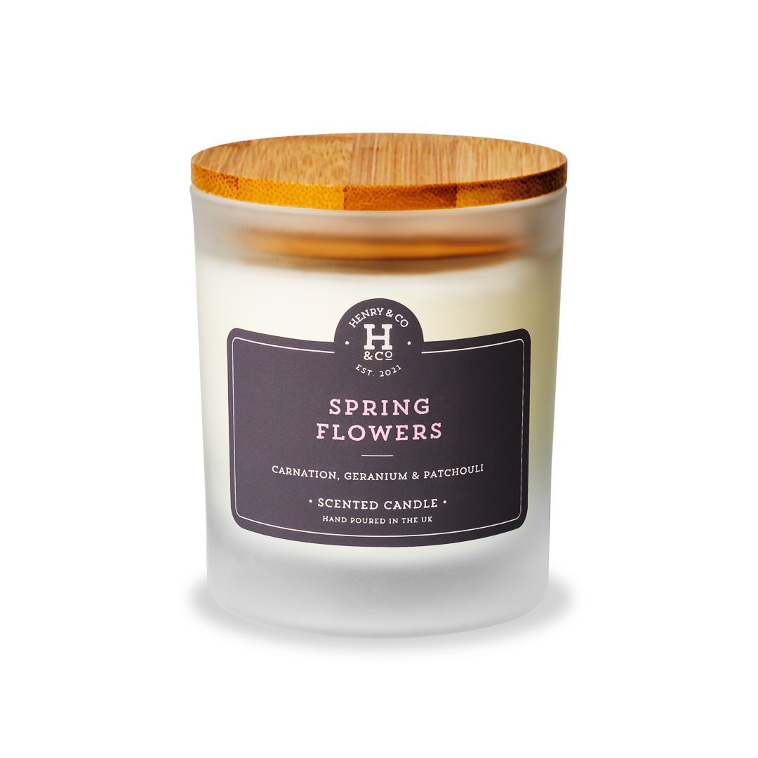 Spring Flowers Scented Candle