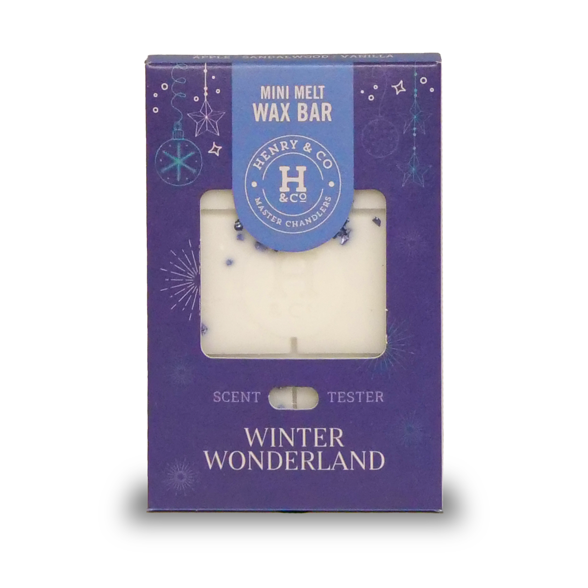 WINTER WONDERLAND, APPLE, SANDALWOOD & VANILLA WAX MELT BAR